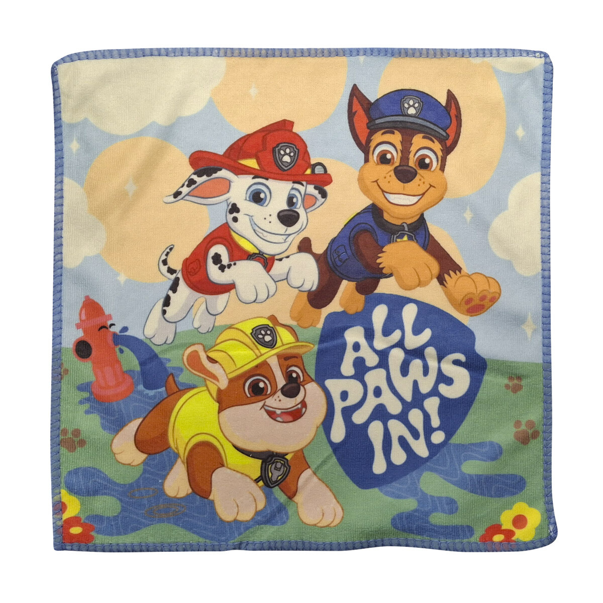 Toalla de Mano Paw Patrol Microfibra 30 x 30 cm 