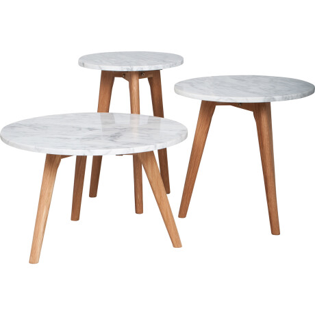 Mesa auxiliar STONE Blanco - Medium