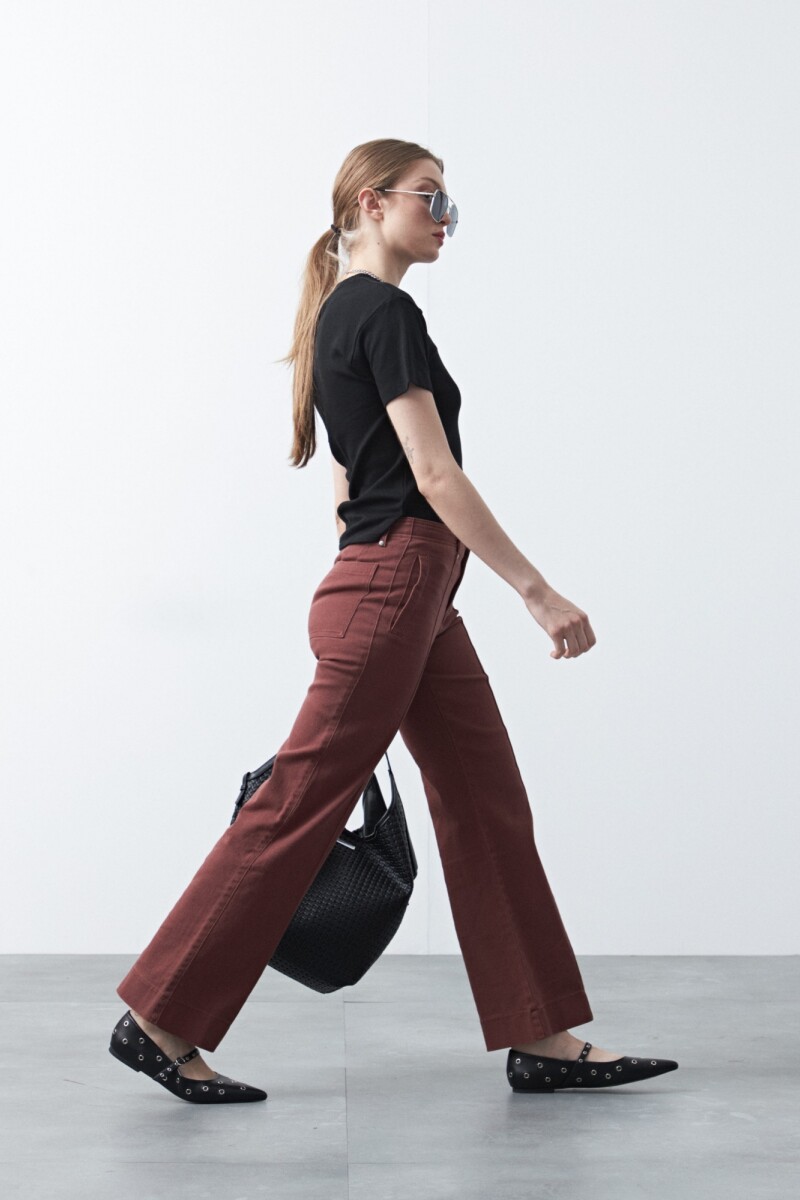 PANTALÓN TILO Ladrillo