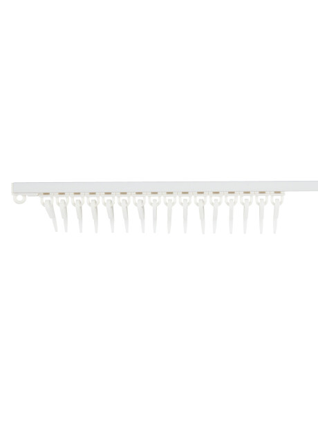 Riel cortina aluminio FIXI 125cm blanco Riel cortina aluminio FIXI 125cm blanco