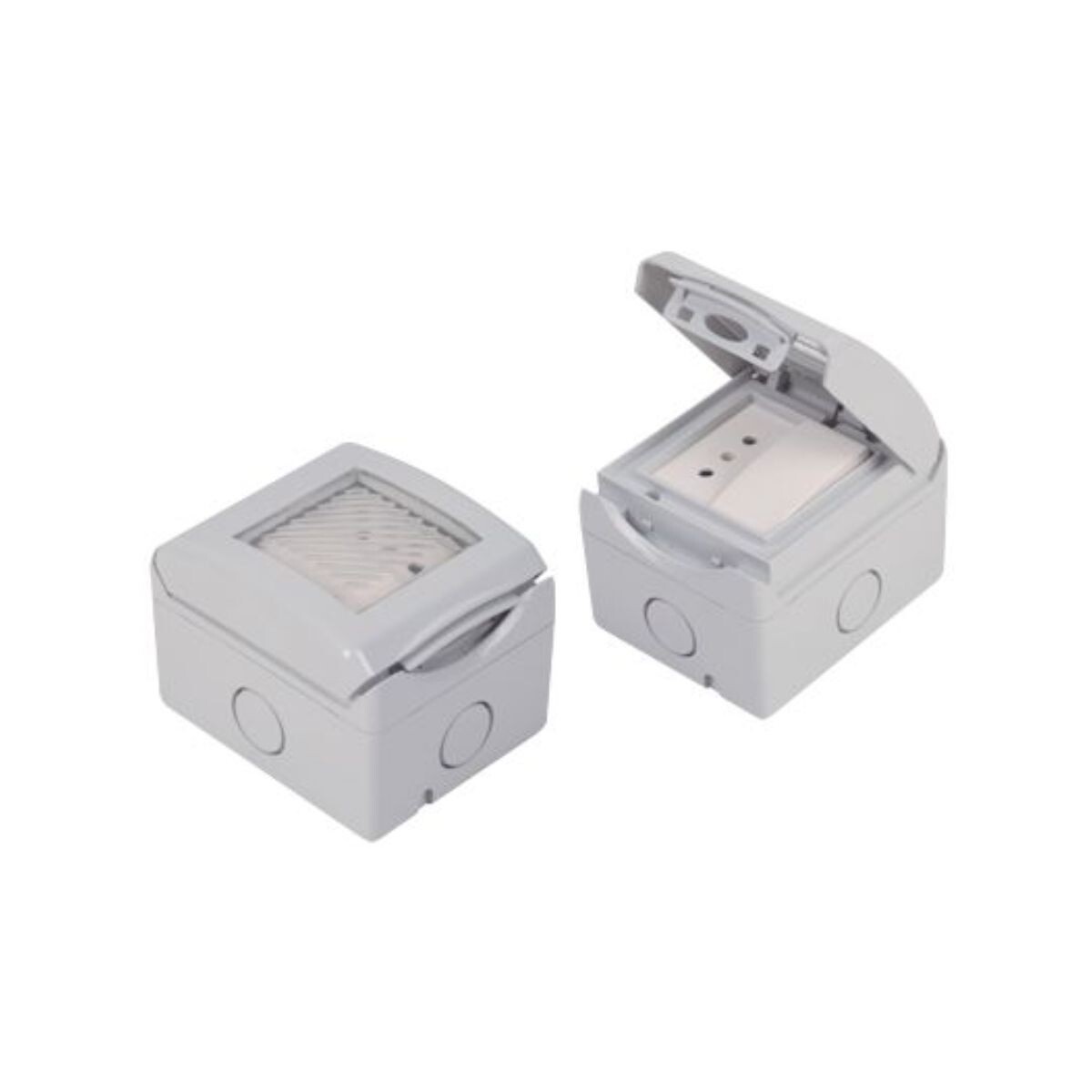 CAJA IP54 C/INTERRUPTOR Y TOMA MOD Caja Ip54 C/interruptor Y Toma Mod