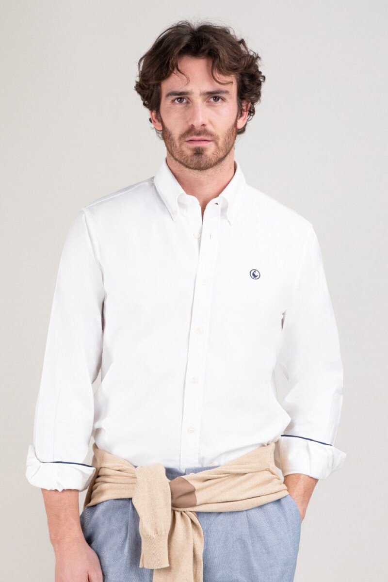 Camisa Oxford El Ganso Blanca