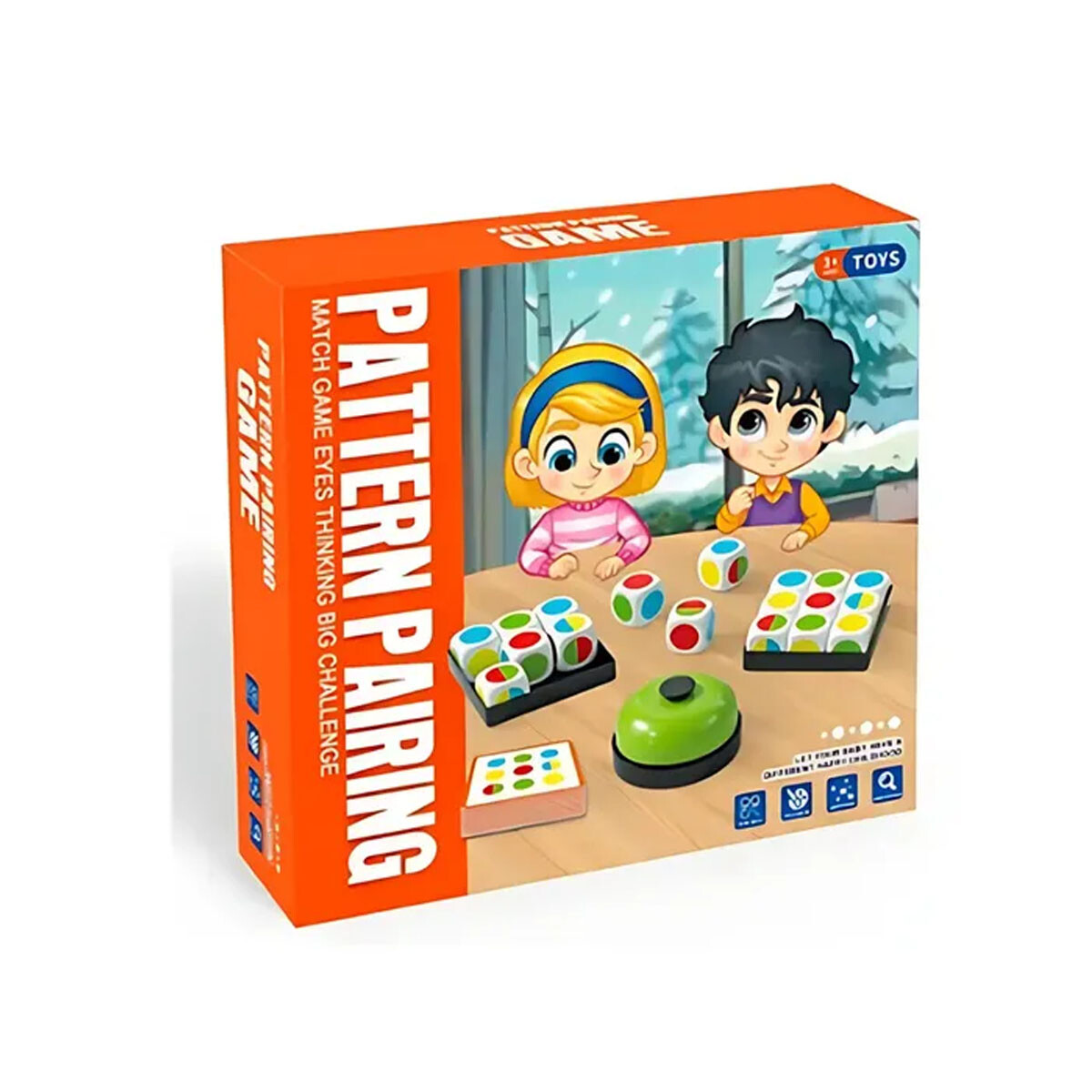 Juego de mesa rapidez patrones 