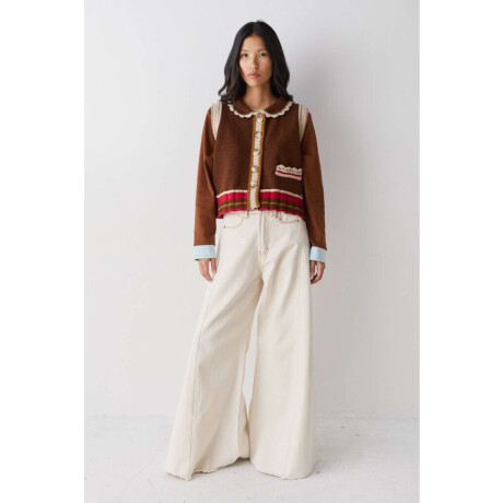 Pre Venta Chaleco Cutie Chocolate