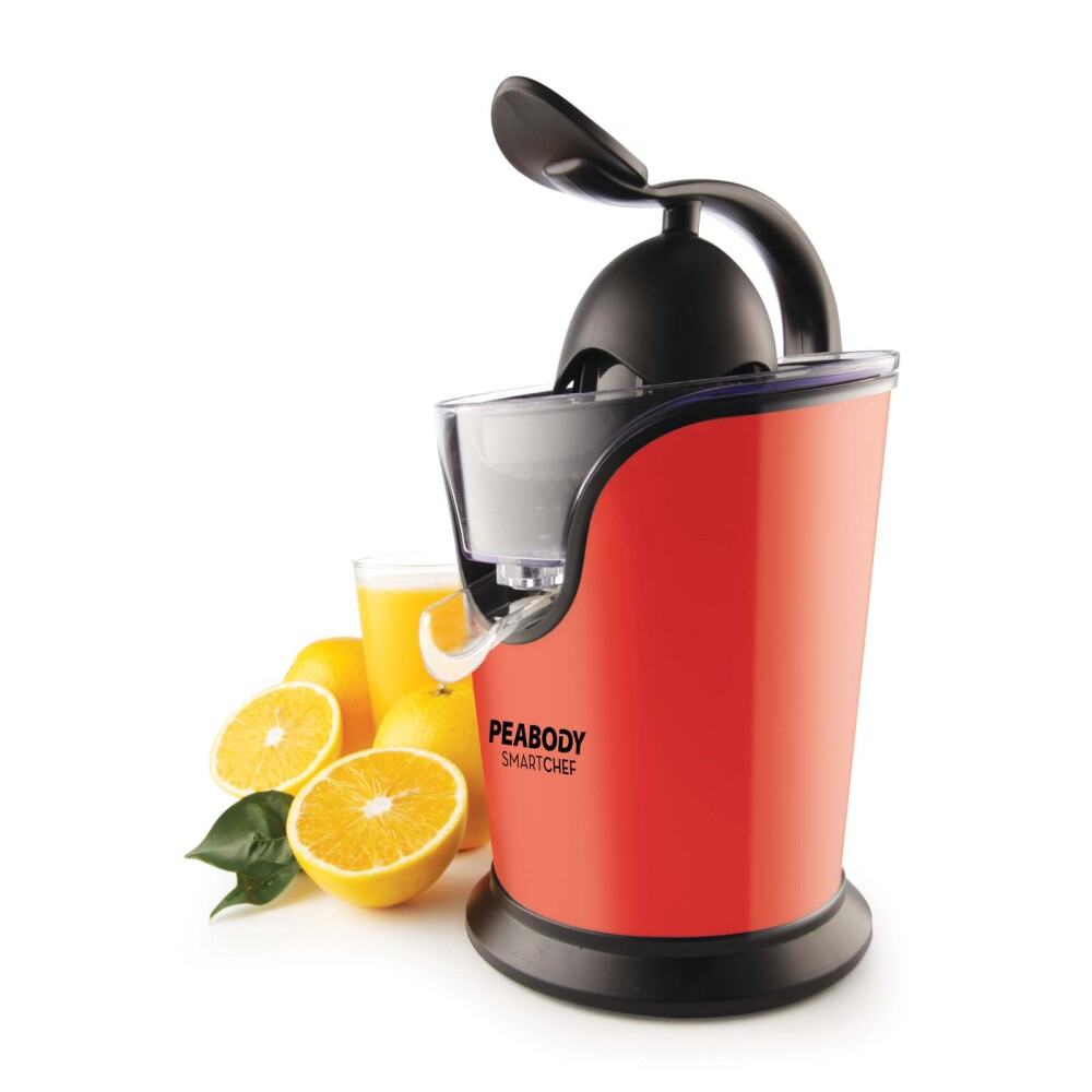EXTRACTOR DE CÍTRICOS PEABODY 100W ROJO PE-EC402R
