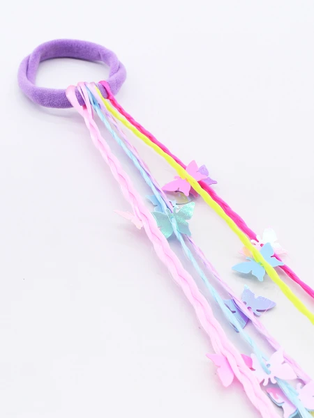 COLERO CON TRENZAS MULTICOLOR