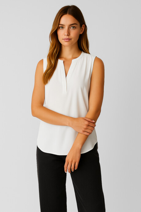 Musculosa Dolly Blanco