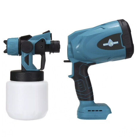 Pistola para Pintar a Batería EcoDrop con 2 Baterías 21V Pistola para Pintar a Batería EcoDrop con 2 Baterías 21V