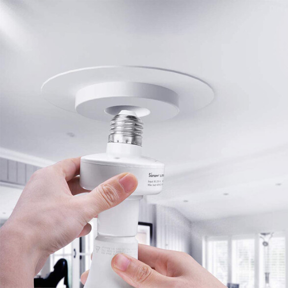 Portalámpara inteligente E27 WIFI/RF-Alexa SONOFF SO0315