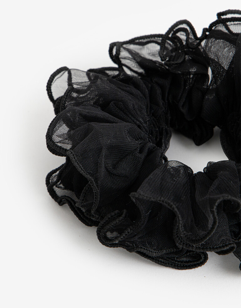 Skunzies Lisas Maxi Skunzie De Organza. - Negro
