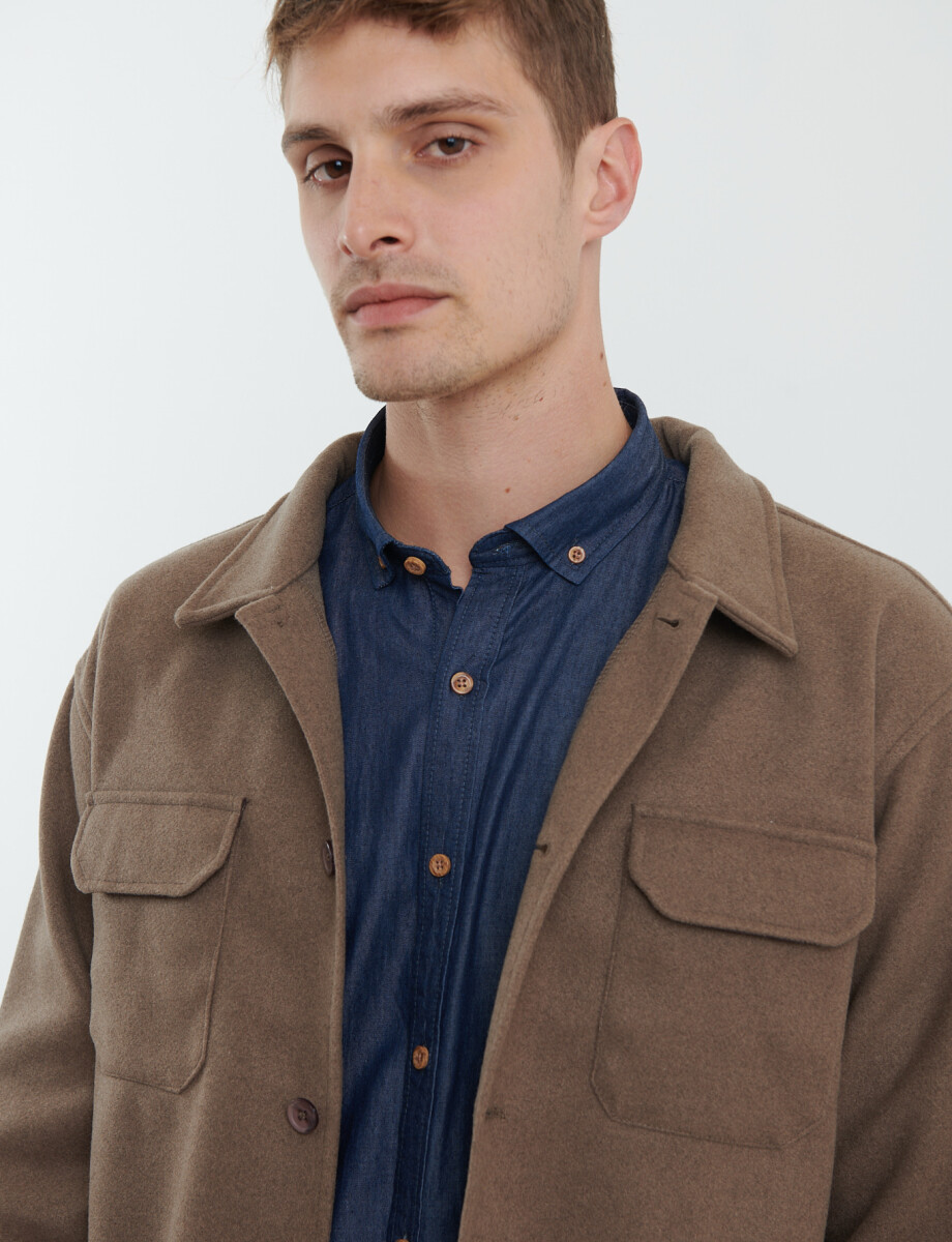 300272 SOBRECAMISA HARRY Marron