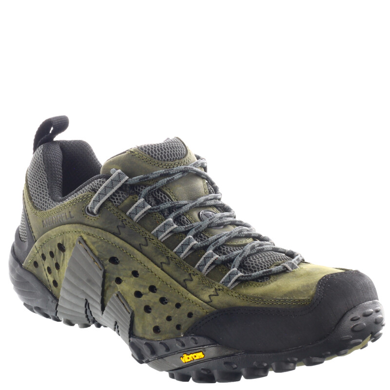 Championes de Hombre Merrell Intercept Castle Rock 7 Verde - Gris - Negro
