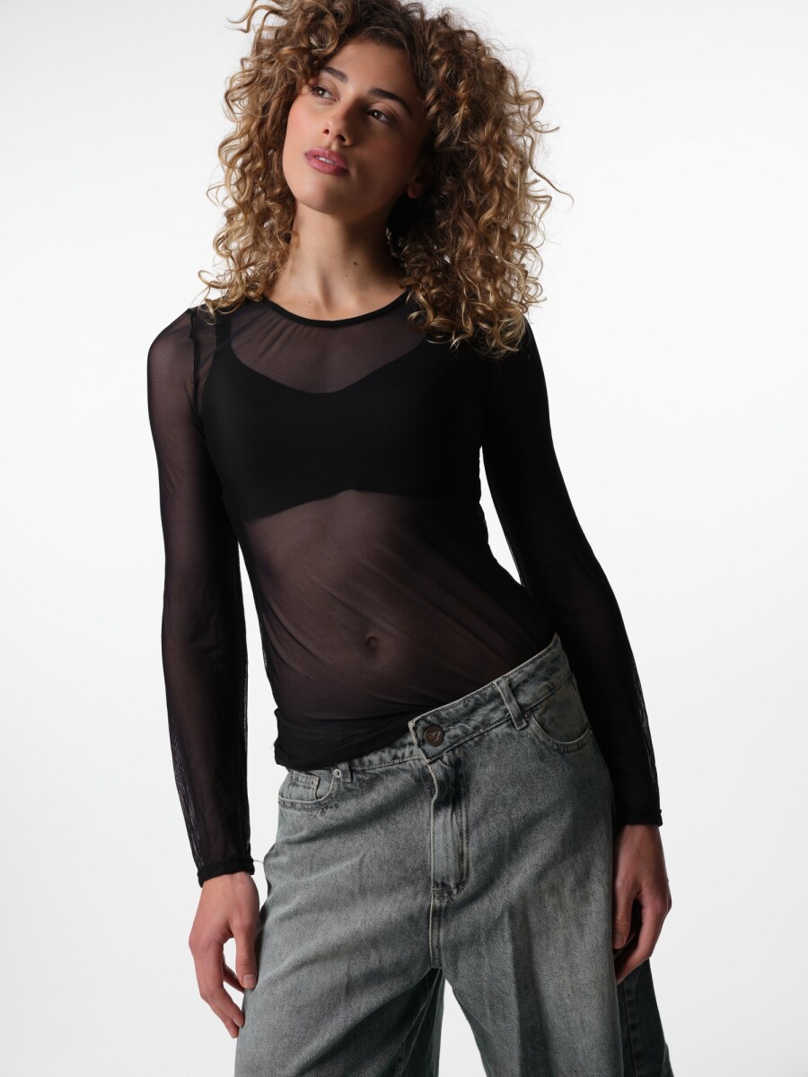 Top Sarah - Negro 