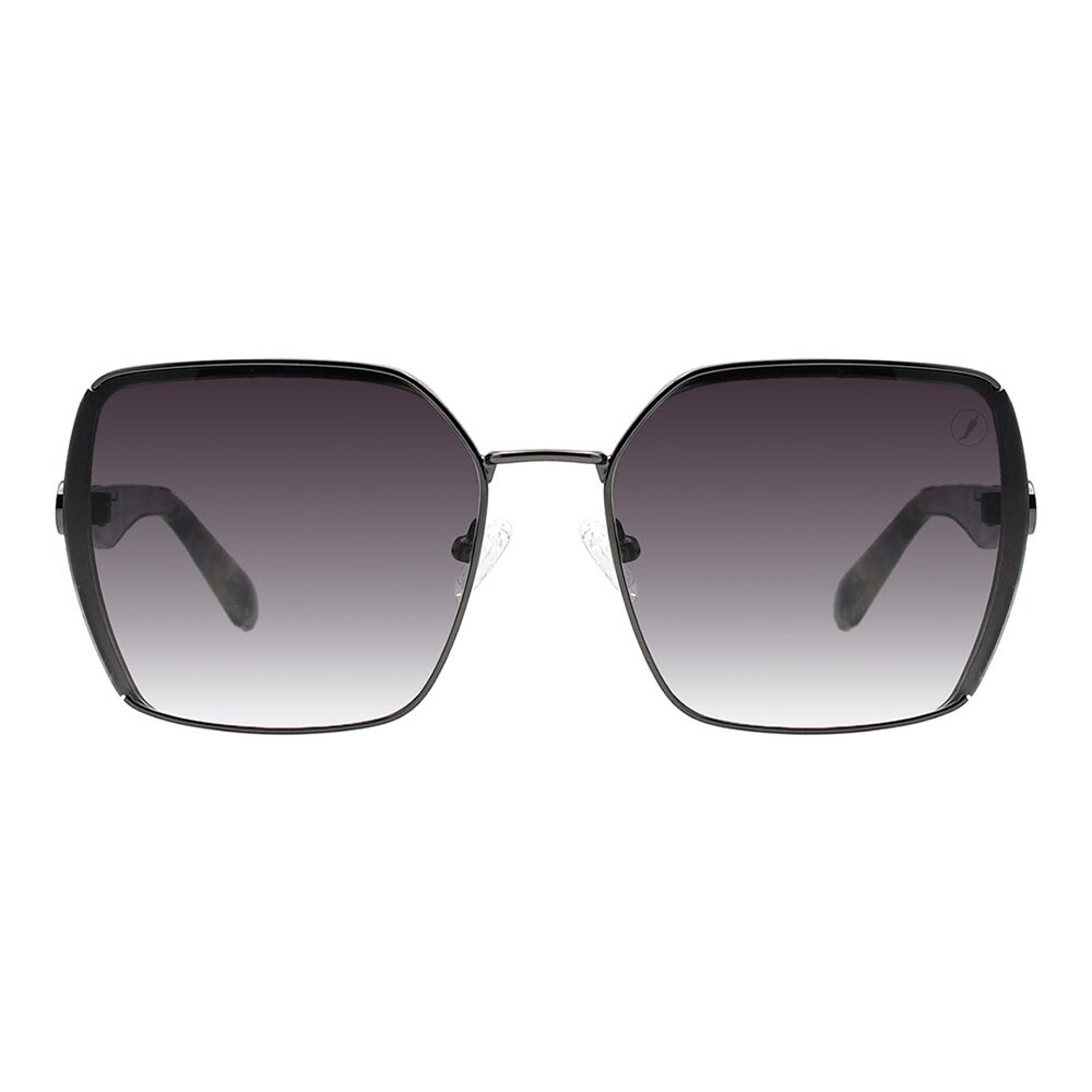 Lentes de sol De Acero Inoxidable Cuadrado Premium Negro/Ónix