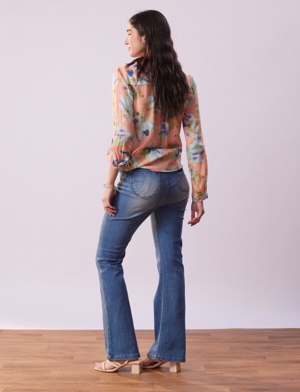 Blusa Spring CORAL/MULTI