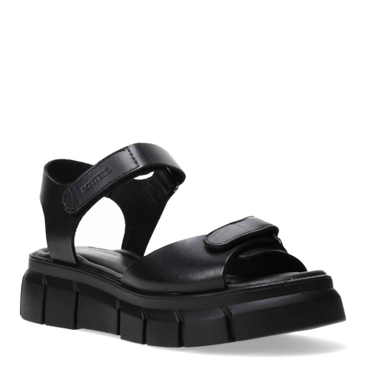 Sandalias de Mujer Bottero s dos velcros - Negro 