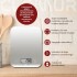 Balanza Digital de Cocina IMBACK – Precisión 1g a 5kg, Acero Inoxidable Color Plateado Balanza Digital de Cocina IMBACK – Precisión 1g a 5kg, Acero Inoxidable Color Plateado