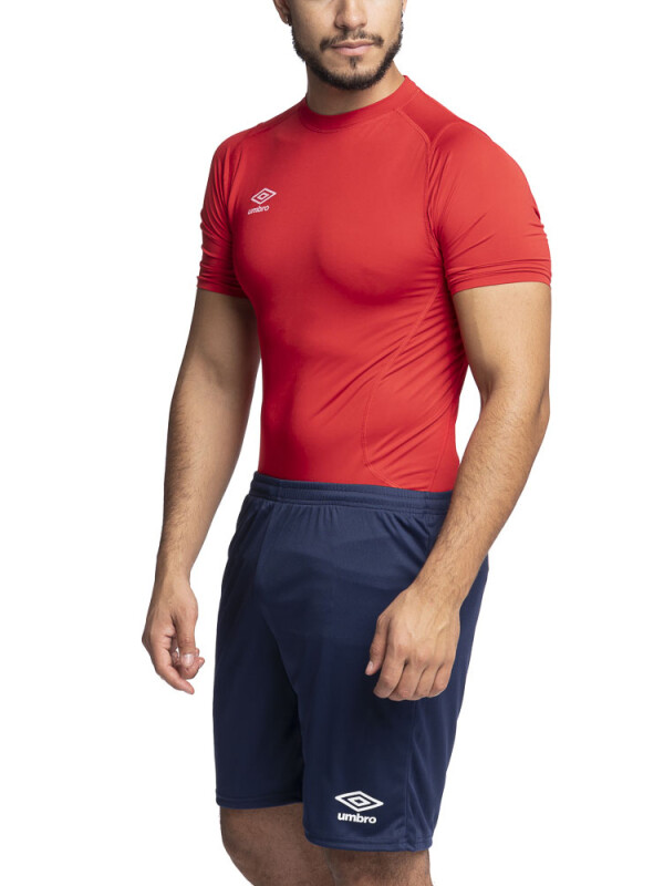 Remera Térmica Manga Corta Umbro Hombre Celeste, Rosado, Arena