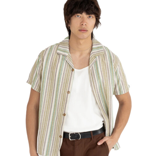 Camisa Rhythm Vacation Stripe Camisa Rhythm Vacation Stripe