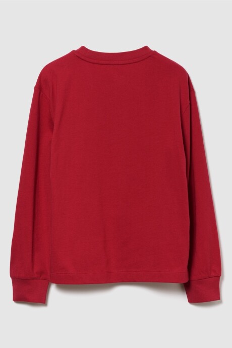 Remera Logo Gap Niño Modern Red