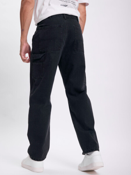 Pantalón jean carpintero Gris Oscuro
