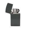 Encendedor ZIPPO 49527 Slim Flat Grey Lighter - ZP495235 grisuniforme