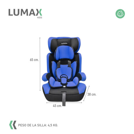 Silla para Auto Booster 3 en 1 Next Generation Lumax Kids Azul