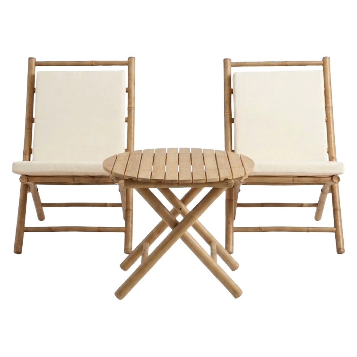 JGO JARDIN BAMBU C/ALMOHADONES 3PZAS 