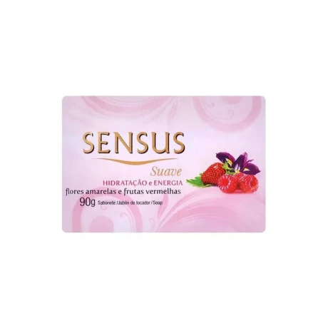 JABON TOCADOR SENSUS BARRA X90 GRS ROSADO