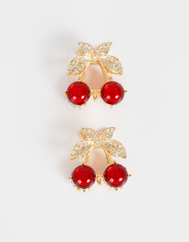 Broches Sets Frutas Set De Broches Frutas - Combinacion Bicolor