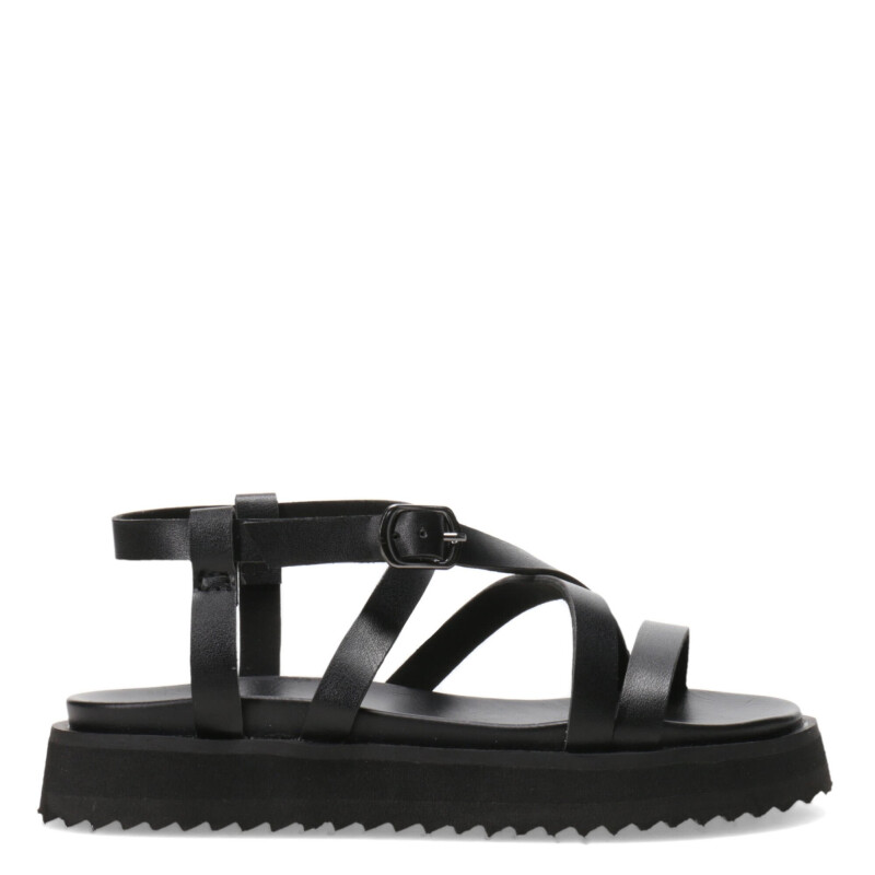 Sandalias de Niña MINI Miss Carol Califa con Hebilla Negro