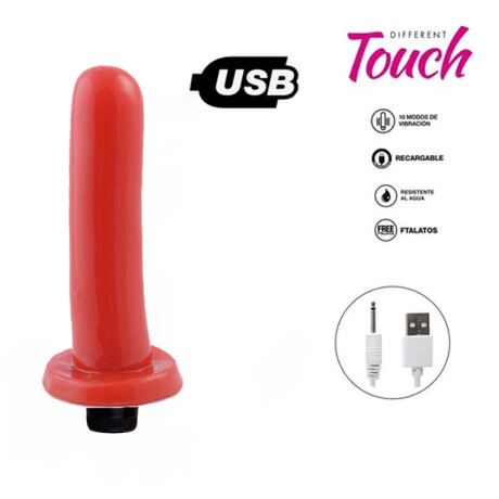 Estimulador Anal Smoothy Con Vibrador USB Estimulador Anal Smoothy Con Vibrador USB