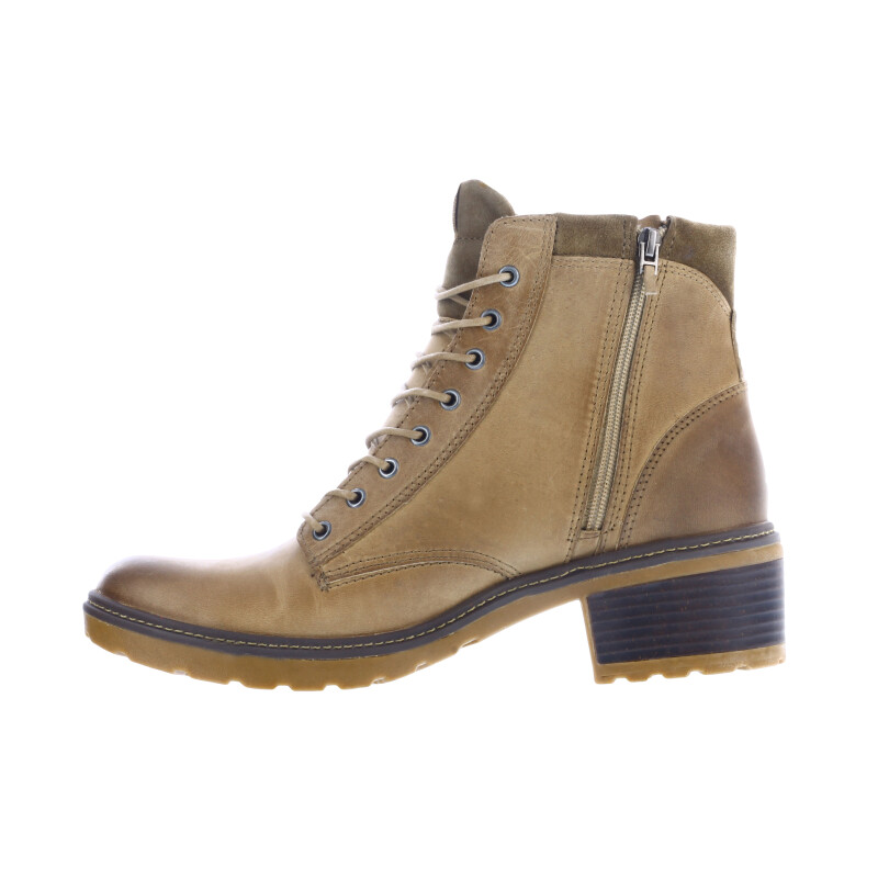 Bota de Mujer Freeway Casual Beige Arena (Cuero Graso)