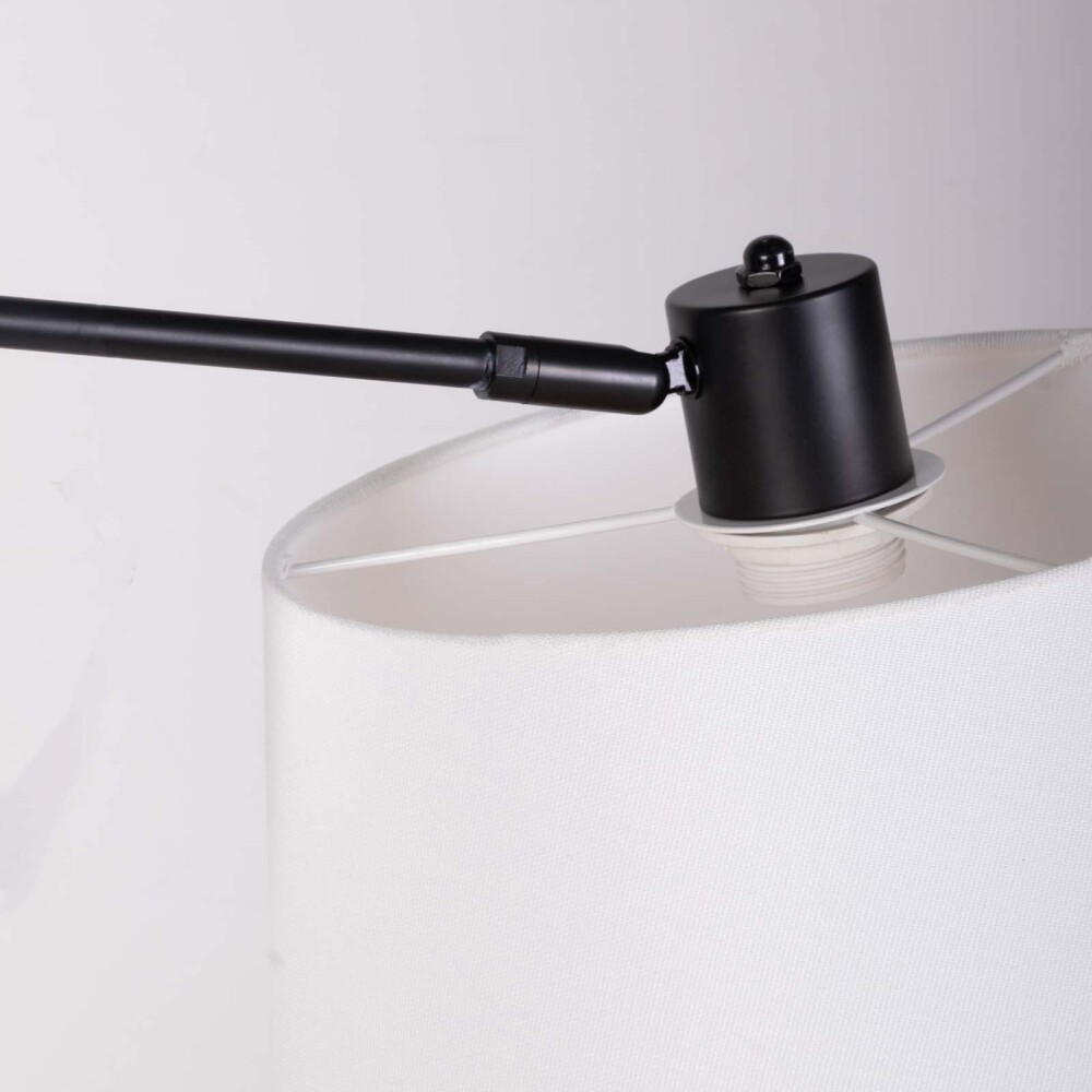 LÁMPARA DE PIE ML23461 NEGRO METAL ML234610