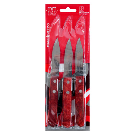 Cuchillo x3 madera Martinazzo Cuchillo x3 madera Martinazzo