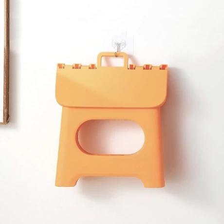 Banco Plegable Multiuso Resistente Amarillo