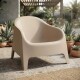 Silla Plastico Skarpo Jardin Liso Taupe