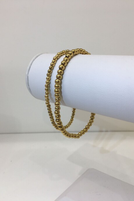 PULSERA FRAN 4MM GOLD