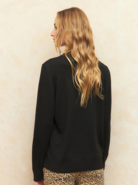 POLERA ALLIE VENETIAN NEGRO