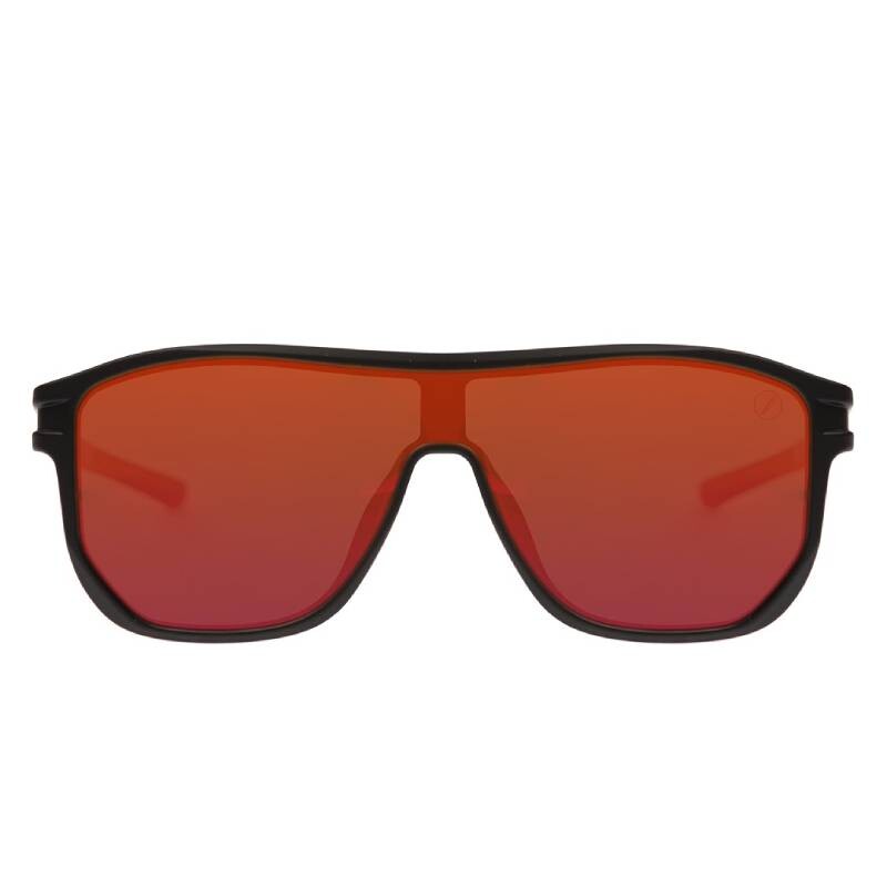 Lentes de Sol Chilli Beans Serra Cuadrados Negro-Rojo
