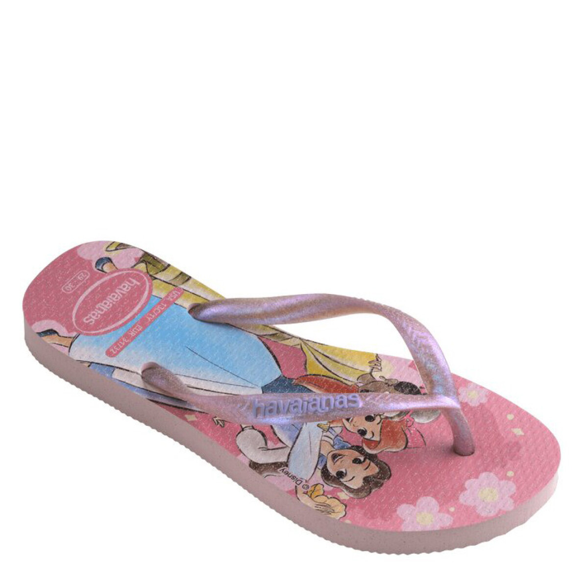 Sandalias Infantiles Havaianas Kids Slim Princes - Rosado 