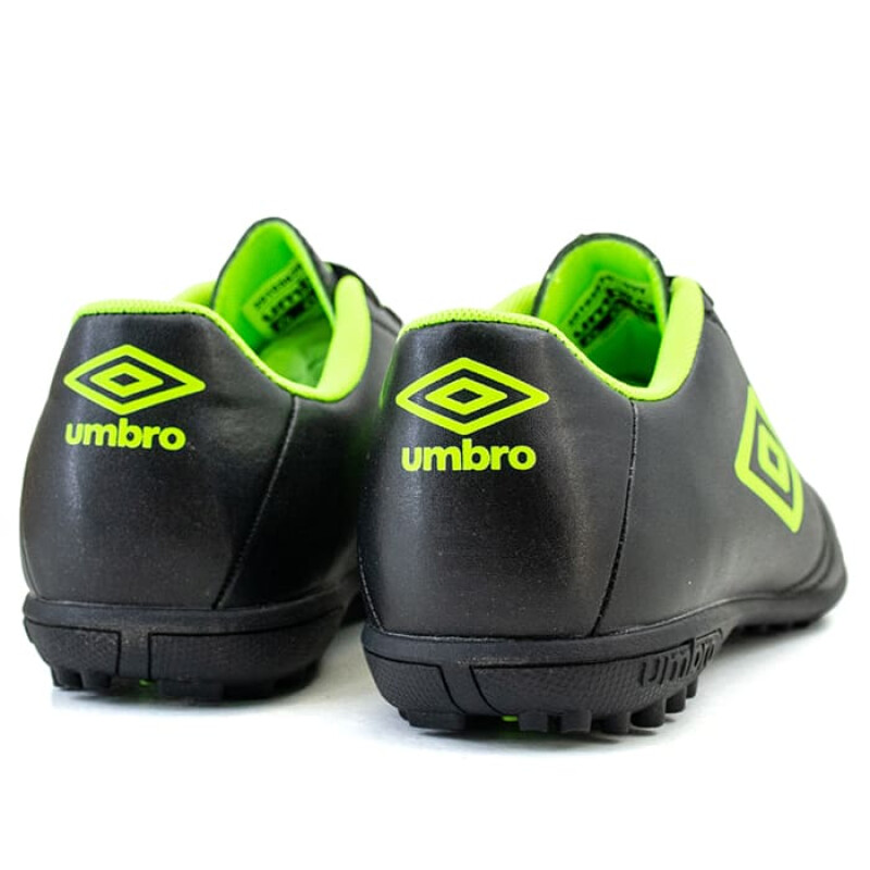 Championes Umbro de Fútbol 5 Classico II - 20103670 Negro-verde