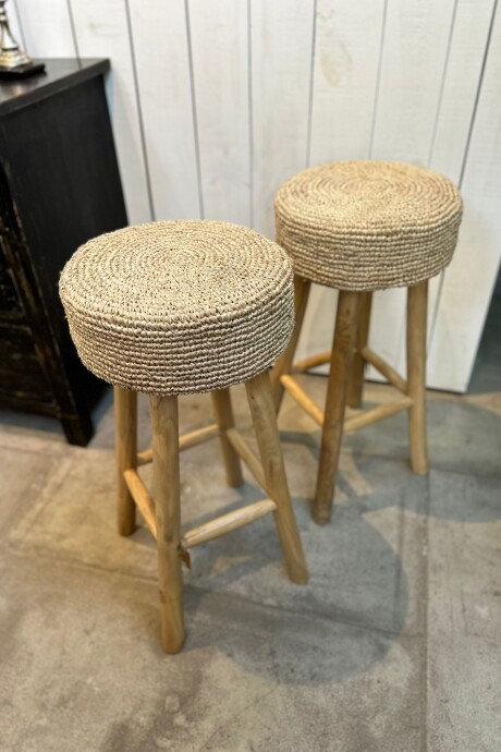 Banqueta Yute Beige Banqueta Yute Beige