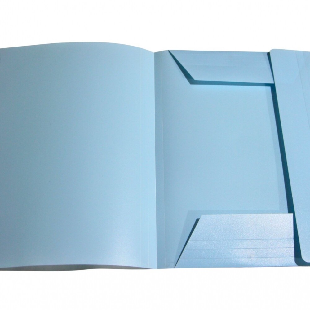 CARPETA OMEGA TAMAÑO A4 DE PLASTICO CON ELASTICO COLOR CELESTE PASTEL CARPETA OMEGA TAMAÑO A4 DE PLASTICO CON ELASTICO COLOR CELESTE PASTEL