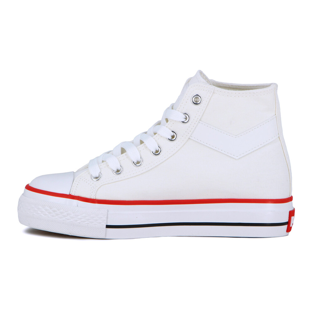 Pony Bota C/Plataforma Fifth Ave Women - White Blanco