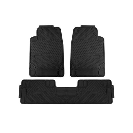 Alfombra New York Pvc 3 Piezas Cl