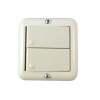 ""CAJA EXT. PLAST. C/ 2 MODULO  INT. UNIPOLAR 10A   ""MARFIL""" ""CAJA EXT. PLAST. C/ 2 MODULO  INT. UNIPOLAR 10A   ""MARFIL"""