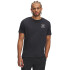 UA RUN 96 SHORTSLEEVE-ORG GRY-016