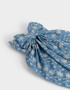 Hebillas Francesas Con moño Hebilla Francesa Moño Bordado - Azul Celeste