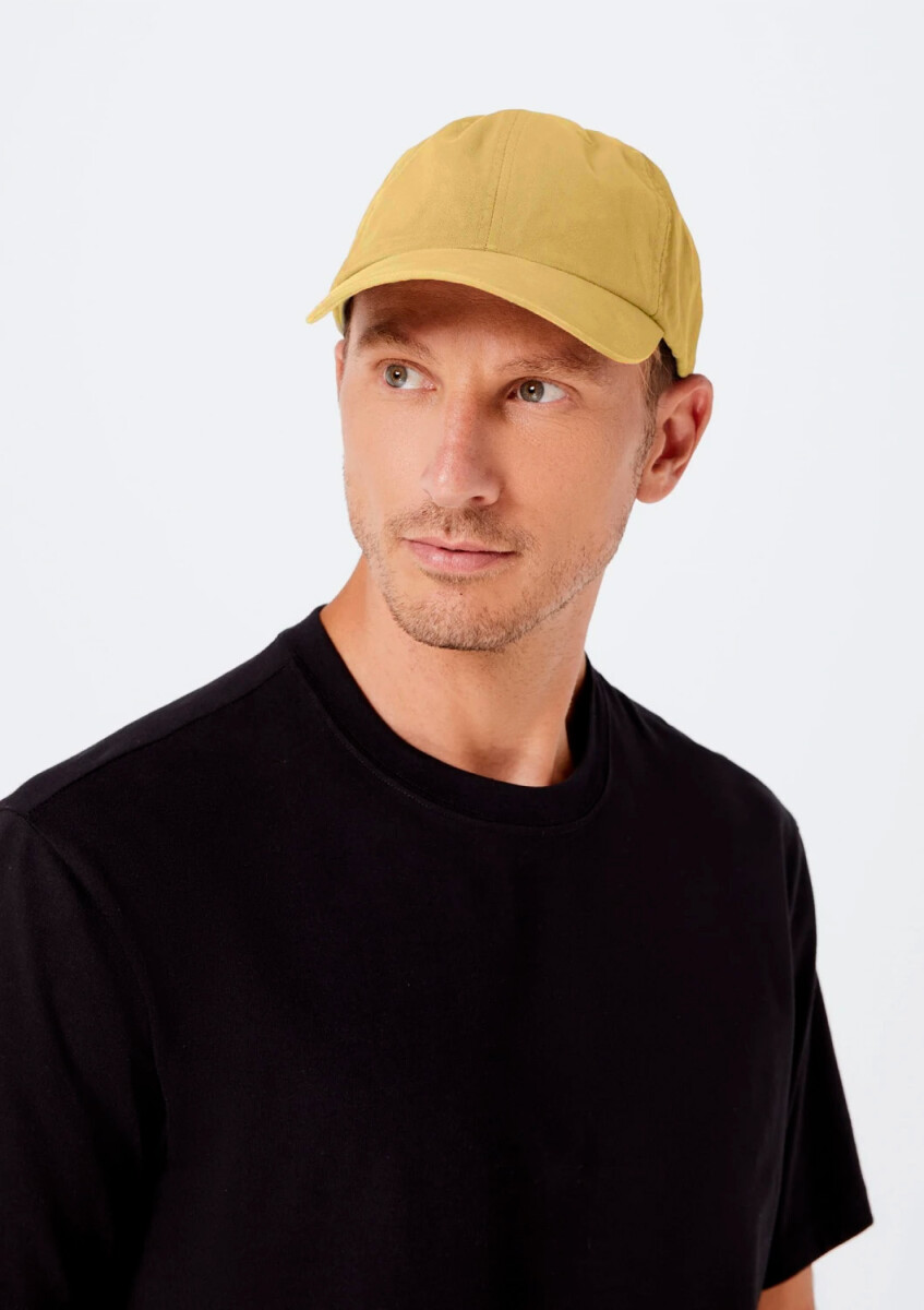GORRA BÁSICA UNISSEX - AMARILLO 